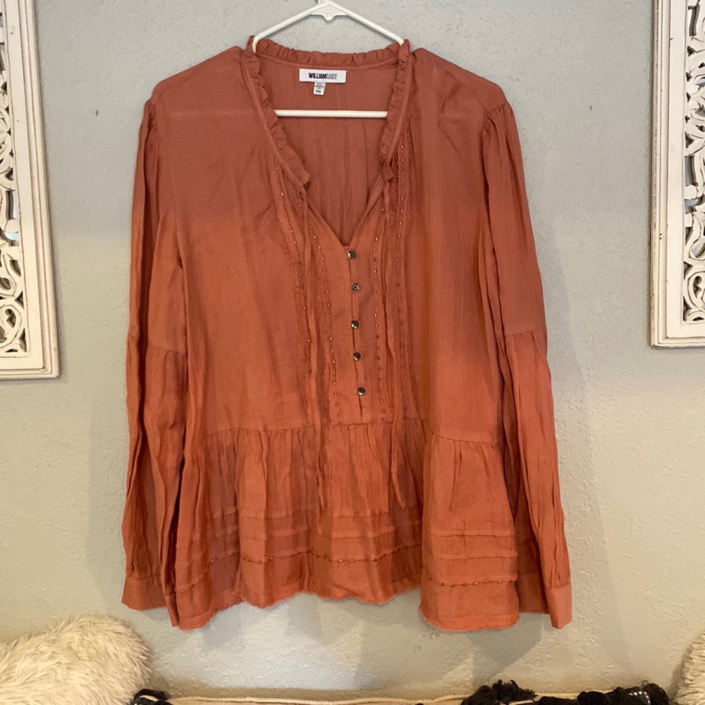 William Rast peplum top